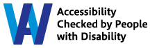 Accessibility Checked by People with Disability