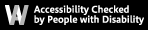 Accessibility Checked by People with Disability